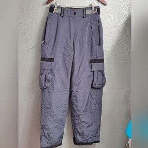 Bonfire Women's Grey Snow Boarding Twin Tec Gold Series Pants